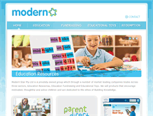 Tablet Screenshot of modernstar.com